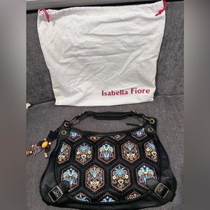 Isabella Fiore Leather Shoulder Bag